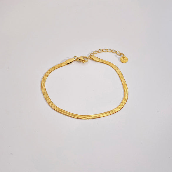 Casual Geometric Stainless Steel Plating Bracelets