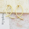 1 Pair Elegant Lady Fish Plating Stainless Steel Earrings