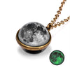 Artistic Constellation Alloy Inlay Glass Unisex Pendant Necklace