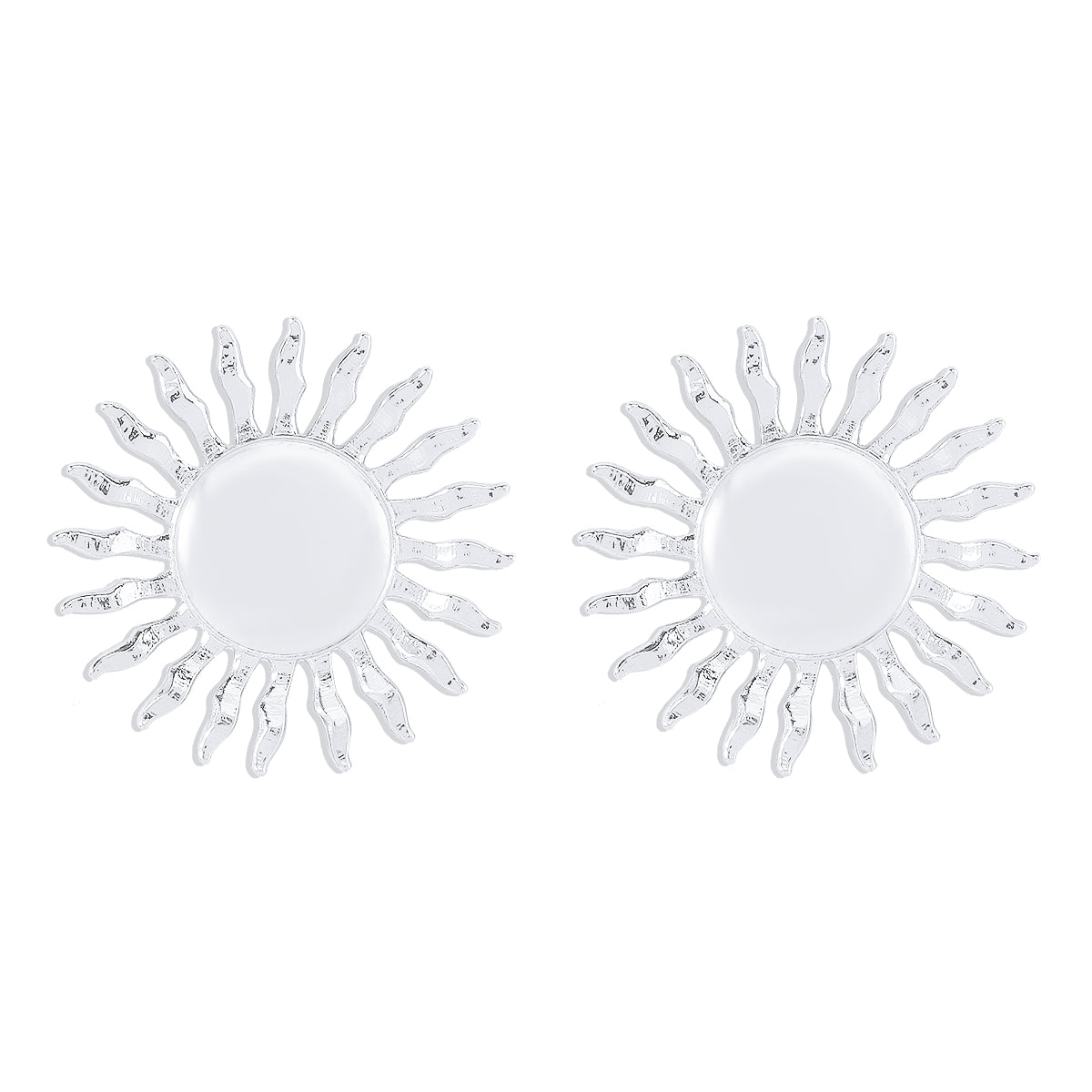 Elegant Retro Sun Iron Women's Ear Studs