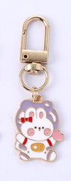 Simple Style Cat Zinc Alloy Women'S Keychain