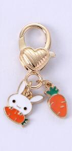 Simple Style Cat Zinc Alloy Women'S Keychain