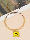 Casual Vacation Heart Shape Eye Smiley Face Glass Wholesale Bracelets