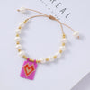 Original Design Heart Shape Freshwater Pearl Bracelets