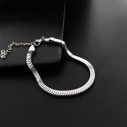 Fashion Fish Scales Titanium Steel Plating Bracelets