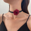 Princess Vintage Style Pastoral Flower Cloth Women's Choker