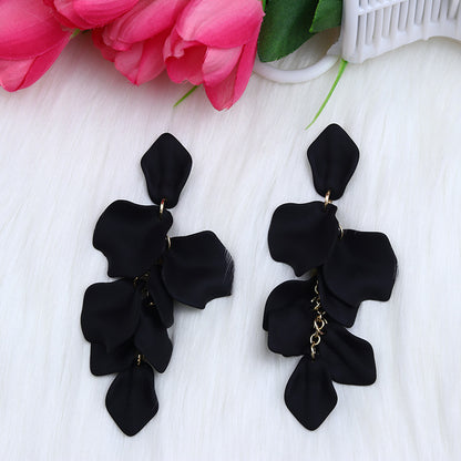 Elegant Retro Geometric Arylic Women's Drop Earrings