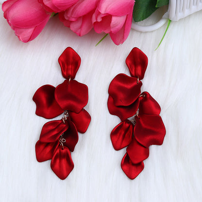 Elegant Retro Geometric Arylic Women's Drop Earrings