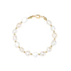 Simple Style Irregular Freshwater Pearl Plating 18k Gold Plated Bracelets