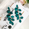 1 Pair Ig Style Retro Flower Plating Arylic Drop Earrings