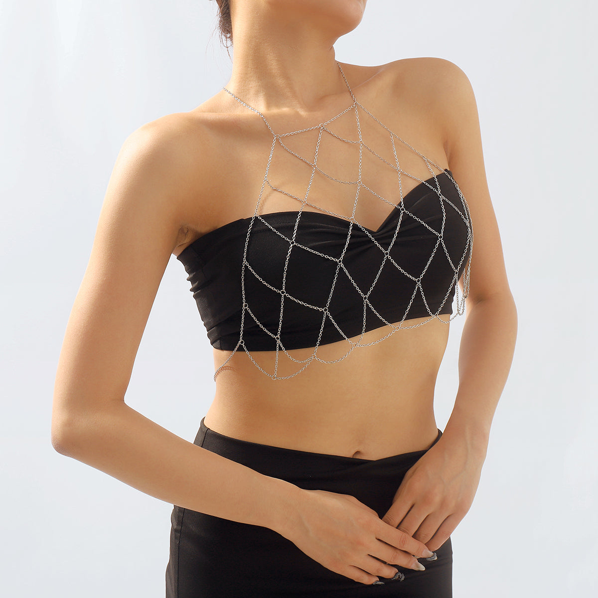 Wholesale Jewelry Vacation Sexy Geometric Iron Body Chain