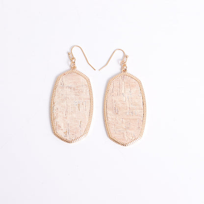 Ethnic Style Geometric Pu Leather Women's Drop Earrings