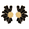 Elegant Vintage Style Sweet Flower Alloy Enamel Women'S Ear Studs