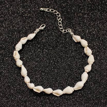 Wholesale Jewelry Vacation Beach Shell Alloy Shell Anklet