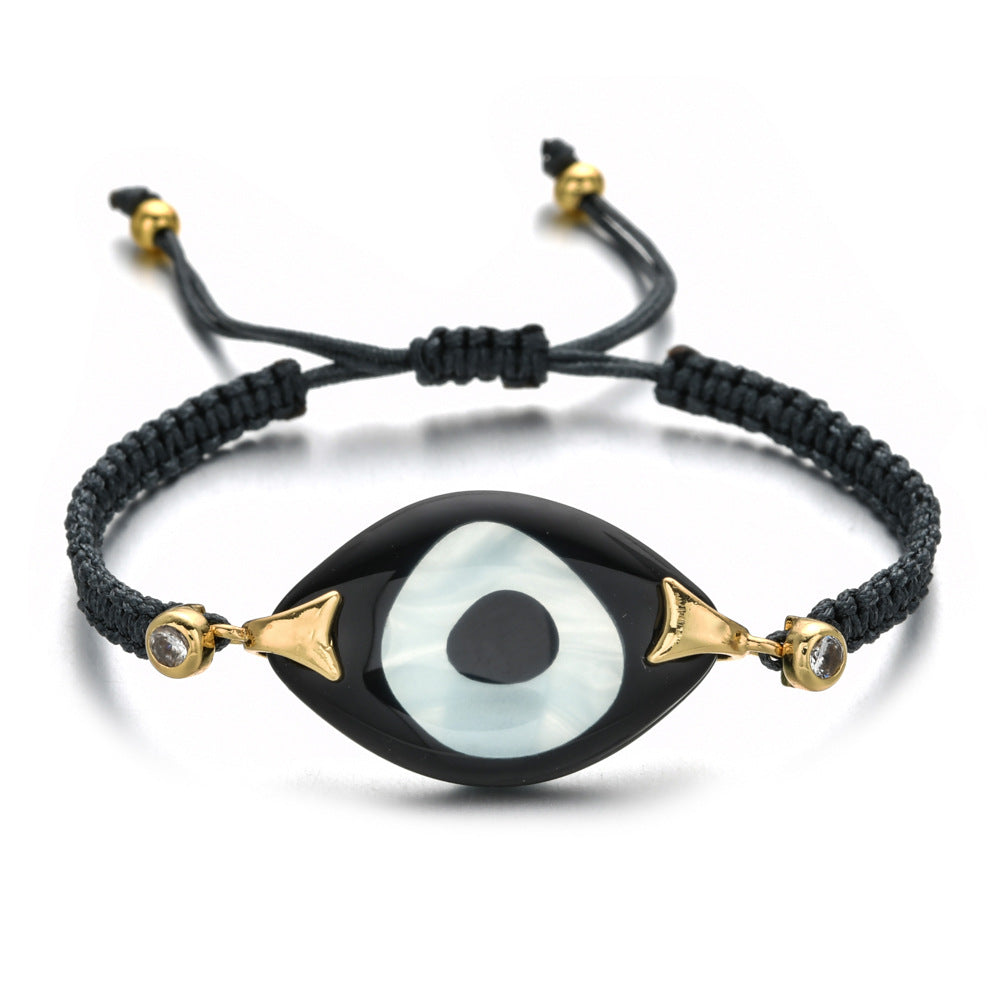 Retro Streetwear Eye Rope Unisex Bracelets