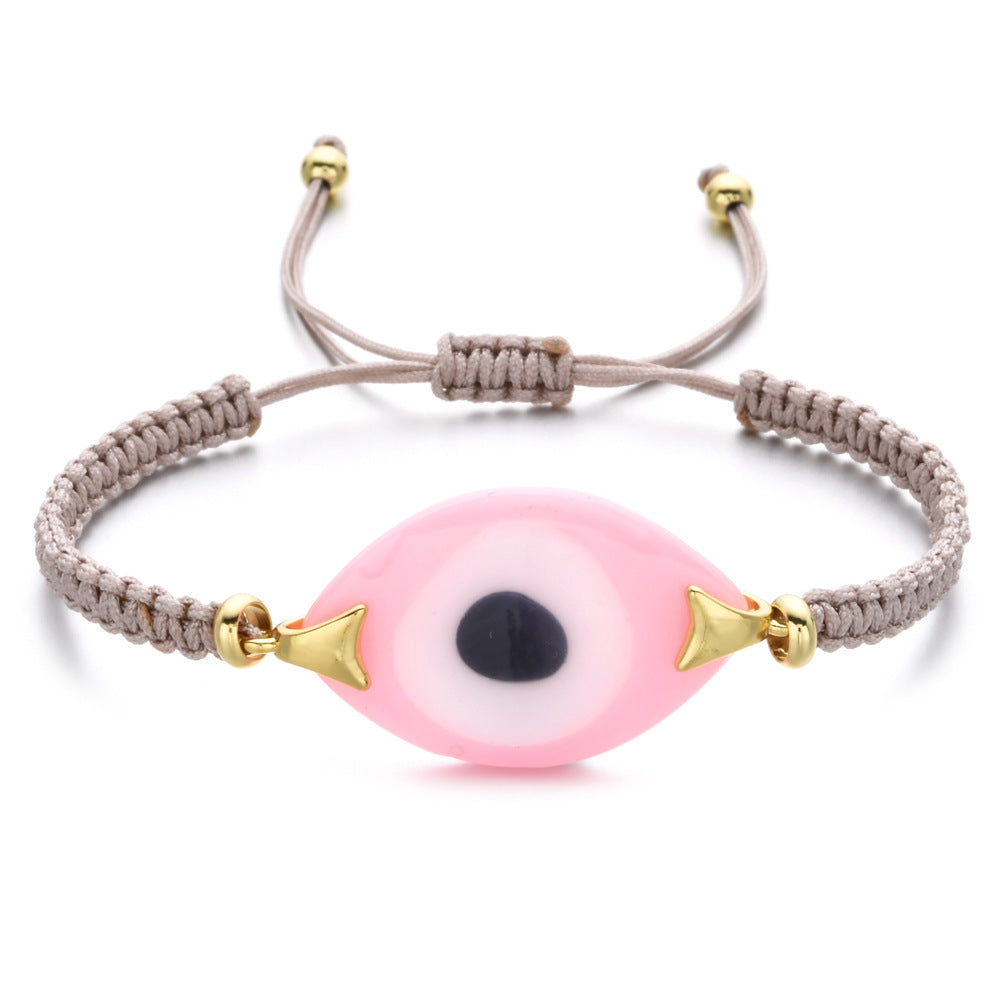 Retro Streetwear Eye Rope Unisex Bracelets