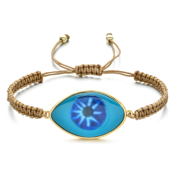 Retro Streetwear Eye Rope Unisex Bracelets