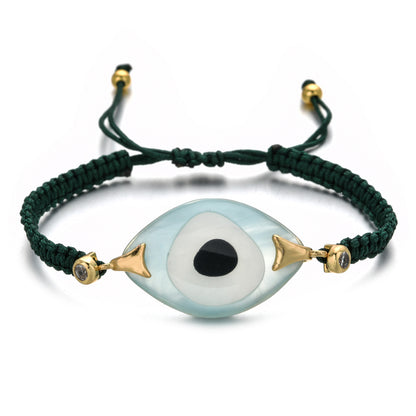 Retro Streetwear Eye Rope Unisex Bracelets