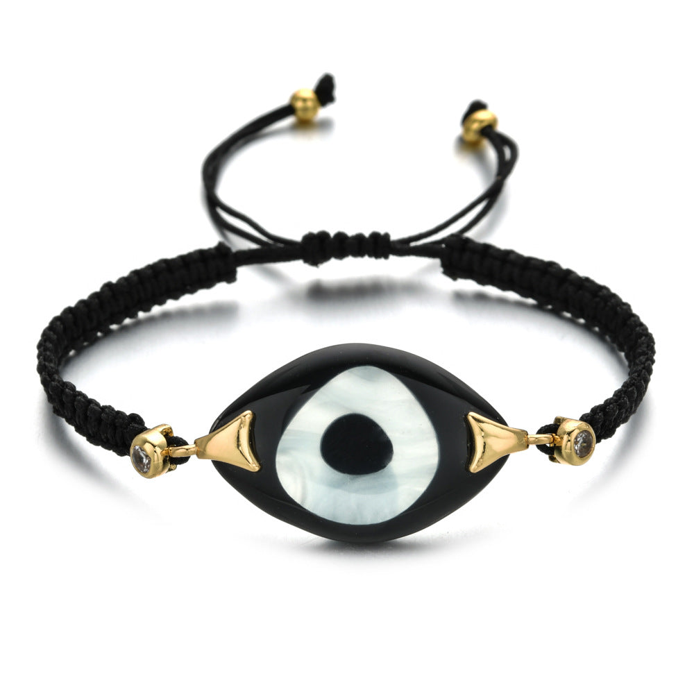 Retro Streetwear Eye Rope Unisex Bracelets