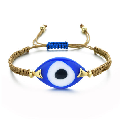 Retro Streetwear Eye Rope Unisex Bracelets