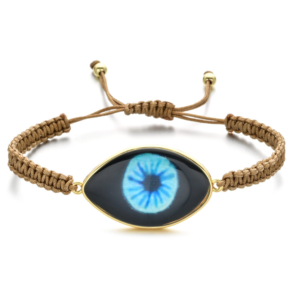 Retro Streetwear Eye Rope Unisex Bracelets