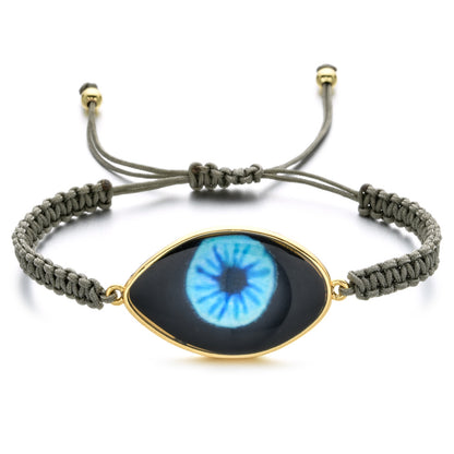 Retro Streetwear Eye Rope Unisex Bracelets