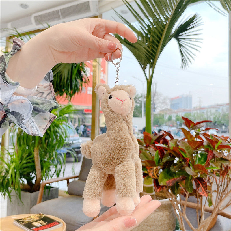 Simple Style Animal Pp Cotton Bag Pendant Keychain