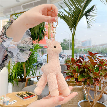 Simple Style Animal Pp Cotton Bag Pendant Keychain