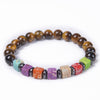 Casual Geometric Natural Stone Turquoise Tiger Eye Bracelets