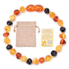 Ethnic Style Irregular Amber Beaded Kid's Bracelets