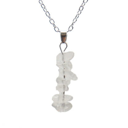 Casual Geometric Crystal Agate Pendant Necklace In Bulk