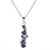 Casual Geometric Crystal Agate Pendant Necklace In Bulk