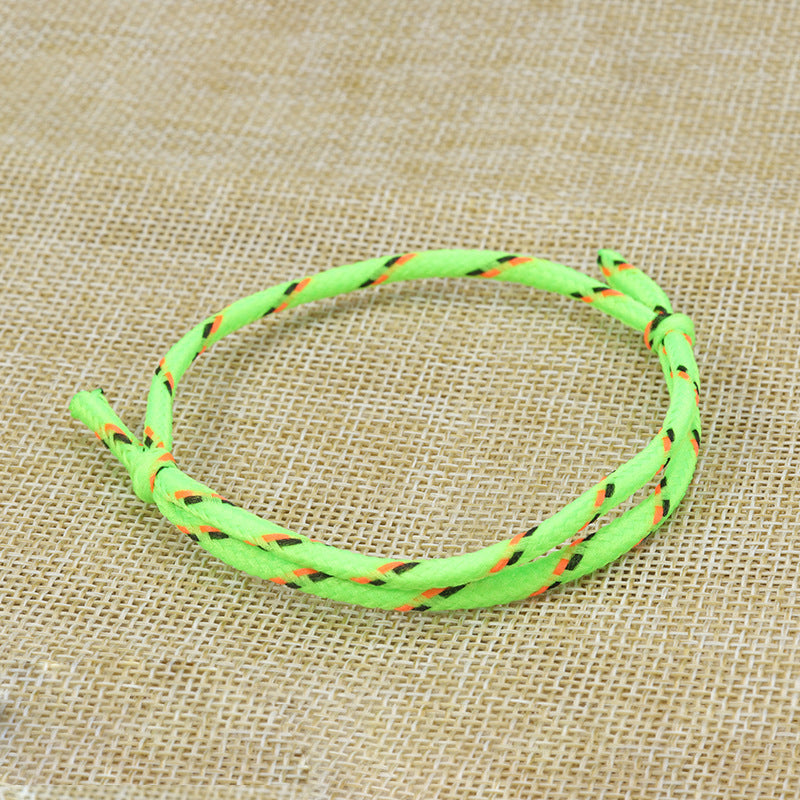 Casual Streetwear Color Block Rope Unisex Bracelets