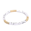 Artistic Colorful Leopard Arylic Metal Plating Women's Bracelets