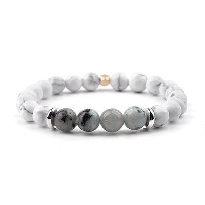 Ethnic Style Marble Natural Stone Moonstone Bracelets