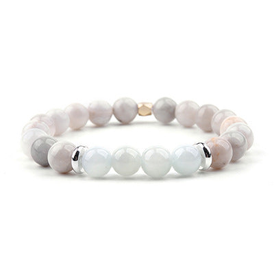 Ethnic Style Marble Natural Stone Moonstone Bracelets