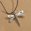 Retro Ethnic Style Dragonfly Ccb Arylic Alloy Handmade Women's Necklace