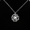 Fashion Star Alloy Patchwork Pearl Rhinestones Women's Necklace 1 Piece