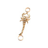 Wholesale Jewelry Cool Style Scorpion Alloy Rhinestones Plating Inlay Open Ring