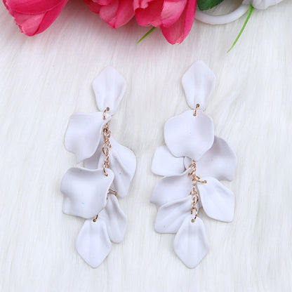 Elegant Retro Geometric Arylic Women's Drop Earrings