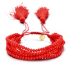 Sweet Tassel Solid Color Beaded Agate Wholesale Bracelets