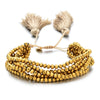 Sweet Tassel Solid Color Beaded Agate Wholesale Bracelets