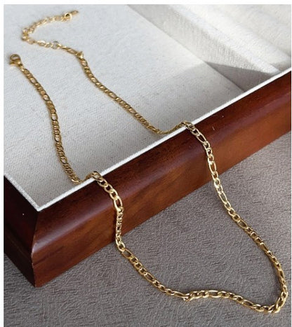 Simple Style Geometric Titanium Steel Plating 18k Gold Plated Necklace