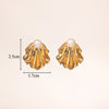 1 Pair Glam Classical Heart Shape Flower Plating Inlay Copper Freshwater Pearl 18k Gold Plated Ear Studs