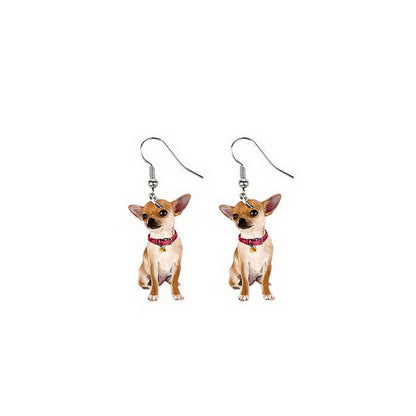 Casual Simple Style Animal Arylic Women's Drop Earrings