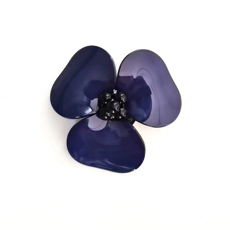 Classic Style Flower Arylic Women'S Brooches