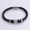 Simple Style Solid Color Stainless Steel Beaded Plating 24k Gold Plated Bracelets