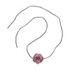 Elegant Vintage Style Sweet Rose Flocking Cloth Handmade Three-dimensional Fabric Women's Choker Choker