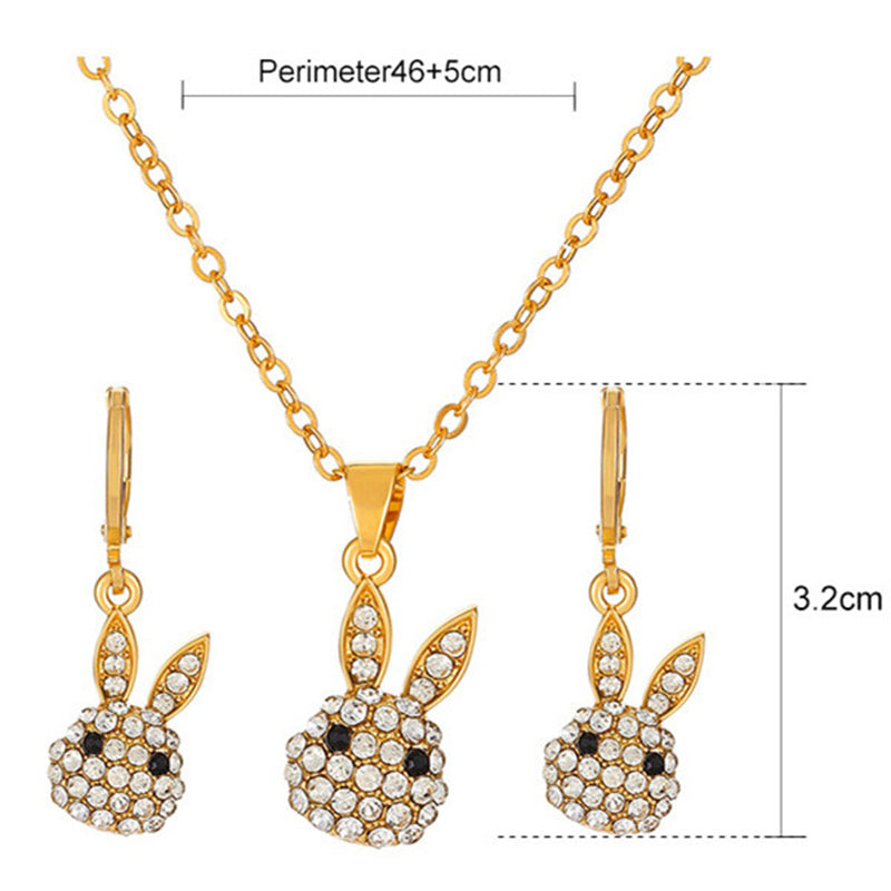 Lady Streetwear Shiny Flower Butterfly Metal Copper Inlay Natural Stone Pearl Zircon 18k Gold Plated Gold Plated Silver Plated Earrings Necklace