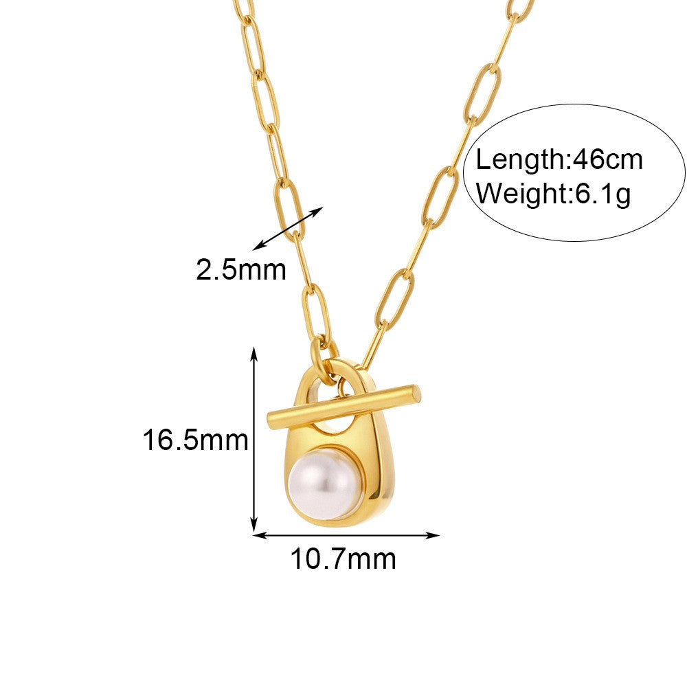 Simple Style Classic Style Devil's Eye Moon Heart Shape Stainless Steel Plating Inlay Rhinestones 18k Gold Plated Pendant Necklace